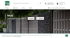Desktop Screenshot of groja.de